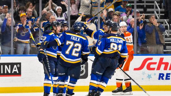 Blues Crush Ducks 7-2, Extend Win Streak Against Anaheim (St Louis Blues)