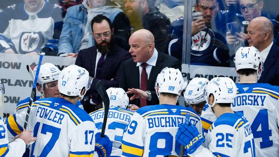 RUMOR: Vinny Prospal Linked to Jim Montgomery’s Bench in St. Louis (St Louis Blues). Photo by Terrence Lee-Imagn Images
