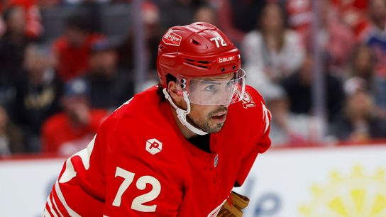 Red Wings Collapse Turning a Mid-Round Pick Into a Potential Top-3 Prize for Blues (St Louis Blues). Photo by Brian Bradshaw Sevald-Imagn Images