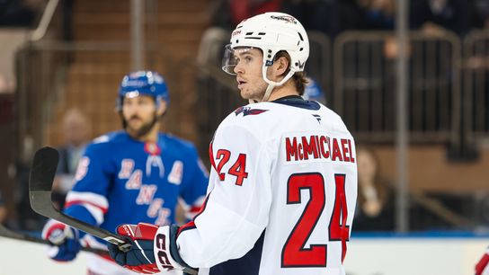 Blues' McMichael Files for Salary Arbitration (St Louis Blues). Photo by Danny Wild-Imagn Images