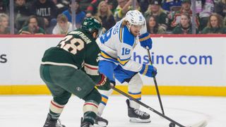 Wild Dangled Blockbuster Package for Robert Thomas at Trade Deadline—Will They Try Again? (St Louis Blues). Photo by Matt Blewett-Imagn Images