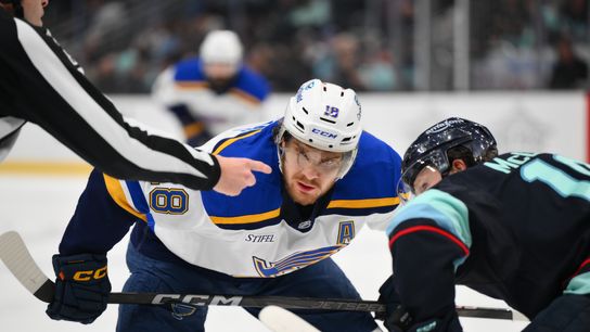 Blues Drop Third Straight in Shootout Loss to Kraken, 4-3 (St Louis Blues)