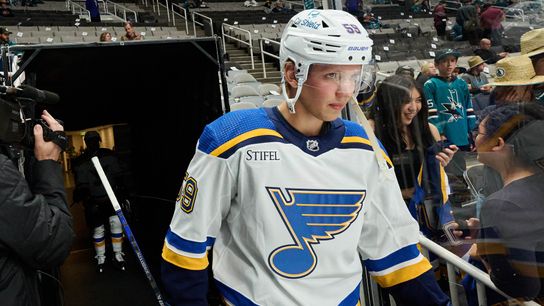 St. Louis Blues Nikita Alexandrov’s Case for a Call-Up taken St. Louis, MO (St Louis Blues)