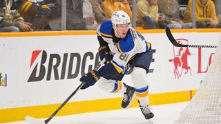 Blues Lock Down Rising Star: Dylan Holloway Inks 5-Year, $38.75M Extension (St Louis Blues). Photo by Mandatory Credit: Steve Roberts-Imagn Images