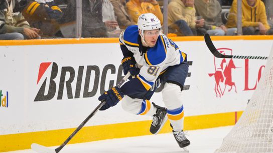Blues Face Challenge Ahead With Holloway Sidelined  (St Louis Blues)