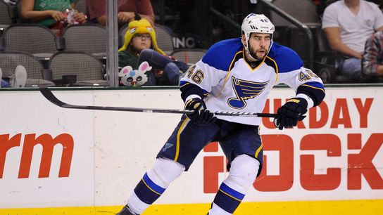 Top 5 Late Round Draft Steals in Blues History. Photo by Jerome Miron-Imagn Images