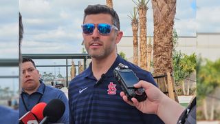 Lars Nootbaar delayed in arriving to Cardinals camp—but the reason makes perfect sense (St Louis Cardinals). Photo by STL Sports Central