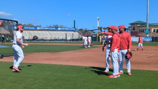 Burly Pays Up: Cardinals' Contreras "Charges" Teammate Pushups For Missed Grounder (St Louis Cardinals)