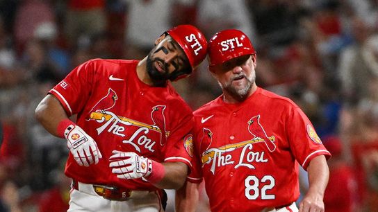 Don't overlook José Fermín's key contributions to Cardinals big win over Cubs Friday (St Louis Cardinals). Photo by Jeff Curry-Imagn Images