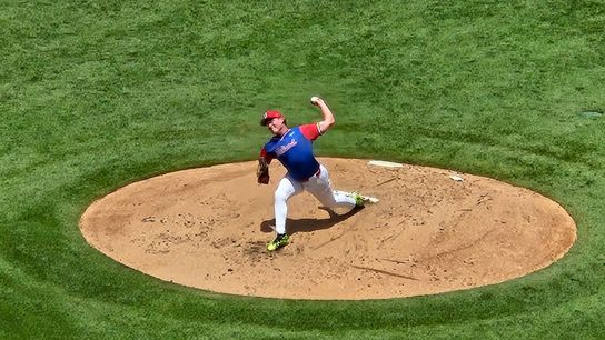 Top Cardinals pitching prospect Liam Doyle was NASTY in Futures Game appearance Sunday (sports). Photo by Joe Roderick