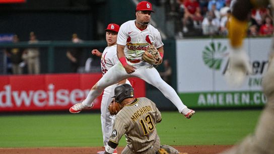 Cardinals Highlight Reel Defense Backs Rebound Outings For Starting Pitching (St Louis Cardinals). Photo by Credit: Jeff Curry-Imagn Images