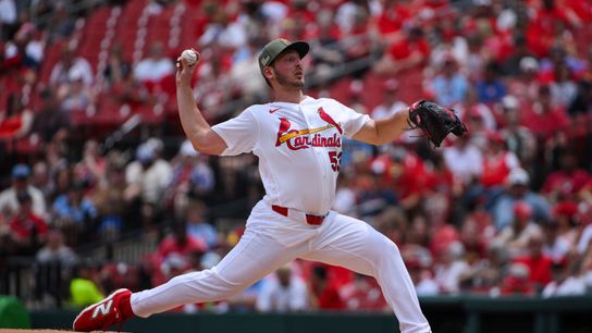 Are we giving Cardinals starter Andre Pallante enough credit?. Photo by Jeff Curry-Imagn Images