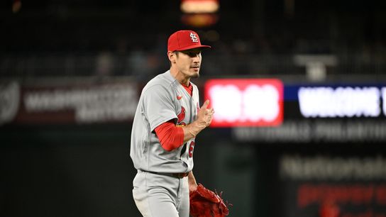 Cardinals closer Riley O'Brien may be mild-mannered off the field — but on it, he's a killer (St Louis Cardinals). Photo by Rafael Suanes-Imagn Images