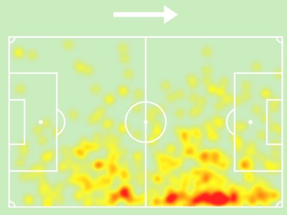 Rasmus Alm 2024 MLS Heat Map