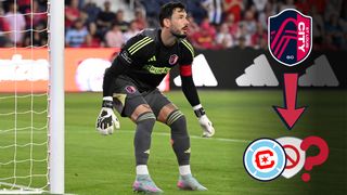 Will St. Louis CITY SC Lose Roman Bürki? (St Louis CITY SC). Photo by Joe Puetz-Imagn Images